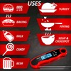 Smak Instant Read Meat Thermometer - Waterproof Kitchen Food Cooking