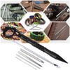 Bracelets Parachute Cord Knitting Needles Spike Kit Aluminum DIY Weaving