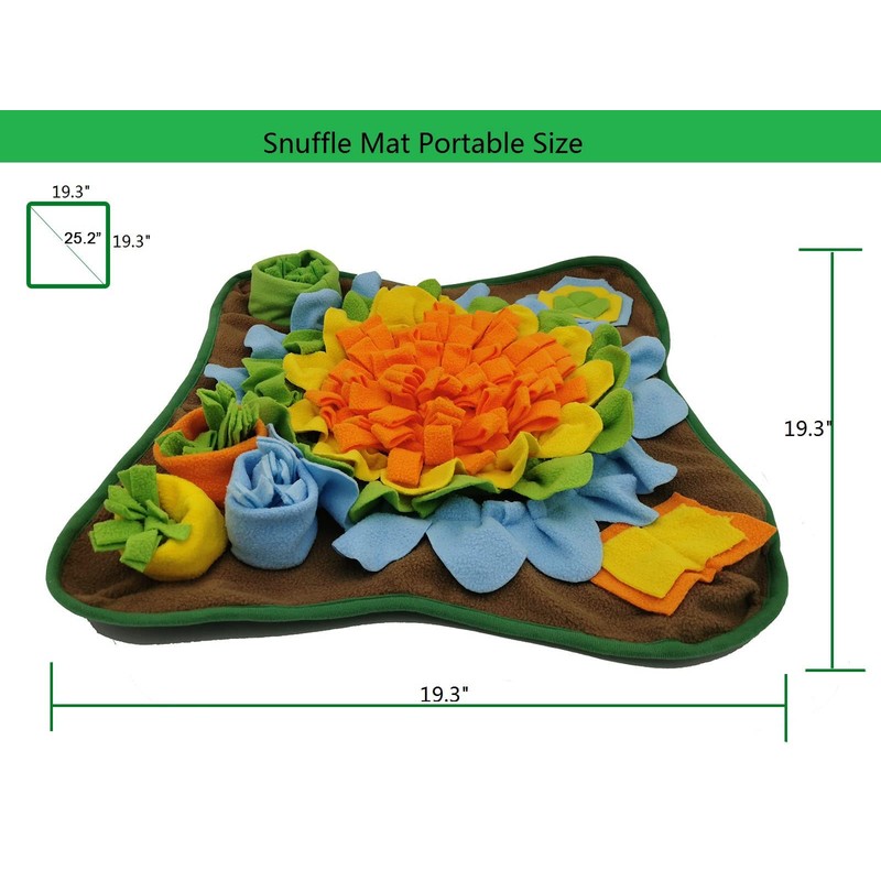 Alibuy Dogs Snuffle Mat Pet Feeding Mats Puppy Sniffing Pad,Cat
