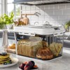Olimingse Bread Box For Kitchen Countertop, Airtight Bread Storage Container,