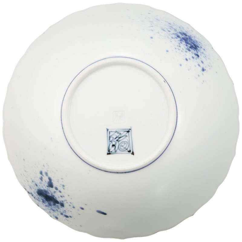 Arita Ware 52515 Fukusen Kiln Round Crest Arabesque Candy Bowl