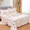JSD Car Kids Printed Sheet Set Full Size, 4 Piece