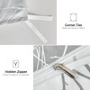 Tokokimo Double Duvet Cover Set 4PCS Bedding Set with Fitted