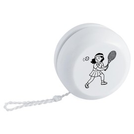 'Tennis Girl' Retro Style Yo-Yo (YY00047804)