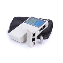 THE CIMPLE CO Universal Network Cable Tester Tool - BNC, RJ45, RJ11, USB 4-in-1 Wire Multi-Tester