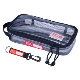 Rough Enough Clear Travel TSA Approved Toiletry Bag Small Toothbrush Case Shaving Kit Organizer Pouch for Women Men