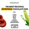 Mandala Superfood Sugar-Free Bean-to-Bar Chocolate (2.2 oz Bar) Organic, Paleo,