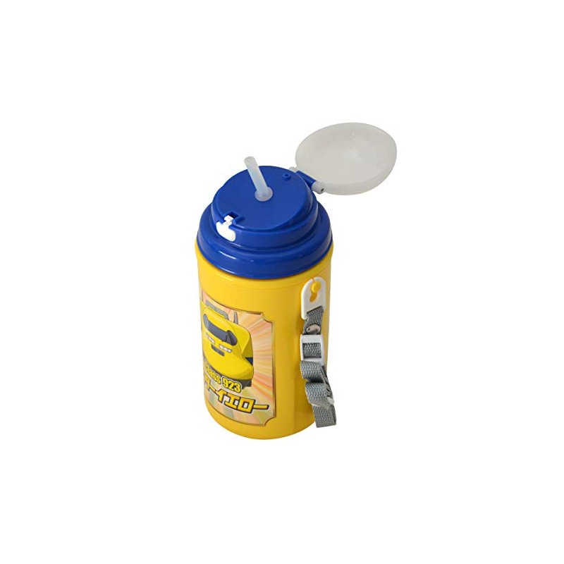Shinkansen Straw Insulated Water Bottle [Hayabusa Kagayaki Doctor Yellow] (Doctor