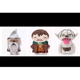 Fuggler Lord of the Rings by ZURU Gollum, Gandalf & Frodo BRAND NEW FULL SET