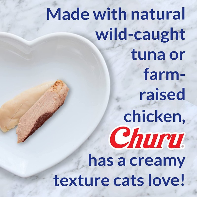 INABA Churu for Cats, Functional, Creamy Lickable Purée Cat Treat