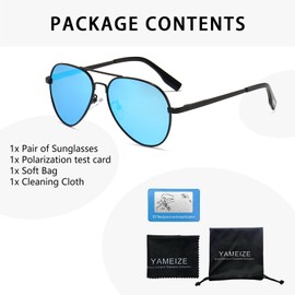 YAMEIZE Polarisierte Trendy Kinder Oval Metall Rahmen - Sonnenbrille für Jungen Mädchen Teenager UV400 Schutz Unisex Mode Randlos Metall Kinderschirm Cute Kinder Brille Outdoor