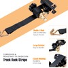 Ladder Rack Ratchet Straps, Truck Rack Straps, Lumber Rack Tie