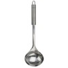 Fackelmann Ladle 32cm Oval Handle Practical Stainless Steel Soup Ladle