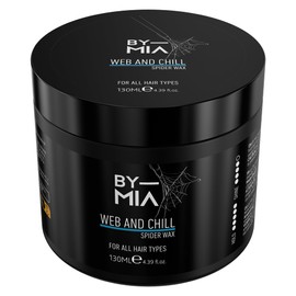 BY MIA Web and Chill Spider Wax 130ml | Hair Styling Wax | For All Hair Types | Moderate Shine | Flexible Hold | For Men & Women Hair Wax | Easily Rinse