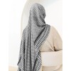JINTN Women Printed Keffiyeh Arab Muslim Hijab Islamic Long Scarf