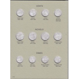 Coins of The 20th Century Folder by H.E. Harris