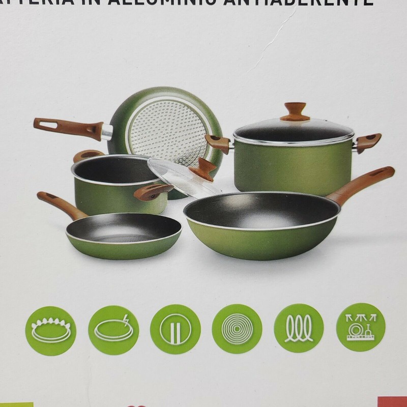 Sedona Lumenflon by Sedona ECO Aluminum 7-Pc. Nonstick Cookware Set