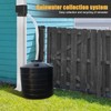 Rainwater Collection System Standard Downspout Water Diverter Connector System with