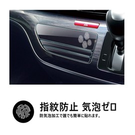 RUIYA Honda Internavi LCD Protective Film, 2 PET Plastic Sheets, Anti-Fingerprint, Doesn’t Bubble , clear