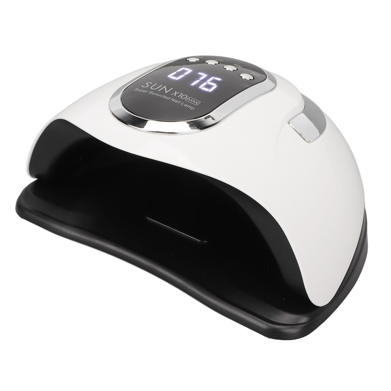 LED Nail Lamp 4 Timers Handheld with Removable Bottom Plate