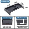 TOPINSTALL Wide Dash Tray Compatible with 2021-2024 Chevy Tahoe Suburban/GMC