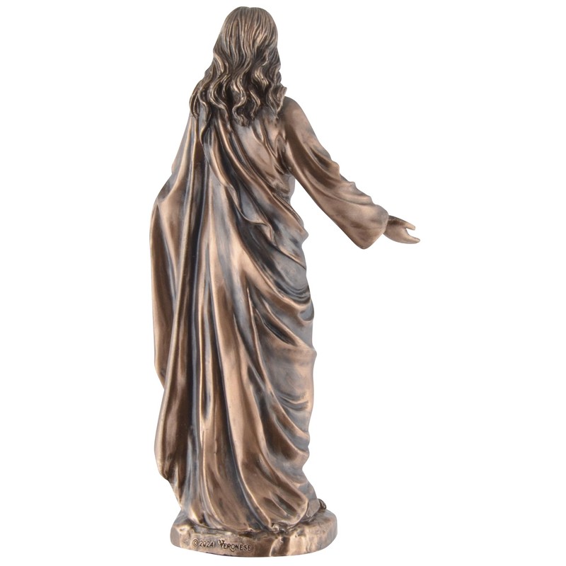 Veronese Collection 708-78281 Jesus Figurine Heart Made of Artificial Stone