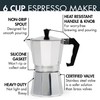 Primula Classic Stovetop Espresso and Coffee Maker, Moka Pot for