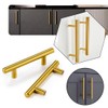 CZC HOME 6 Pack 5 Inch Cabinet Pulls, Stainless Steel