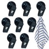 Sekonow 8Pcs Suction Cup Clips, Shower Curtain Clips Windproof Splash