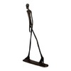 Generic Giacometti Statue Sculpture Walking Man Real Bronze Replica Vintage