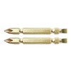 Vessel GM142565 Gold Double Sided Bit +1/-5 x 65 2