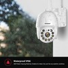 BOAVISION 2K Security Camera Outdoor, 2Pack Wireless WiFi IP Camera