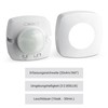 SEBSON® Outdoor Motion Detector IP65 Set of 2 Surface-Mounted Ceiling