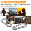 Winova Lissey Carabiner Spring Hook Keychain 304 Stainless Steel Spring