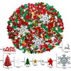 Christmas Tree Confetti Christmas Deer Snowflake Santa Claus Star Shape