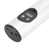 Cordless Air Pump Portable Multifunctional Rechargeable Digital Display Lighting InflatorSilver