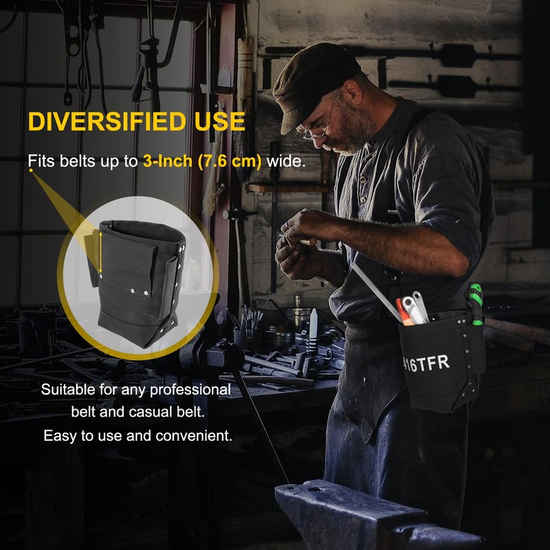 5416 Tool Pouch, Small Tool Bag for Bolt Storage with