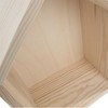 WooDeeDoo Medium Wooden House Shaped Display Shelf 20 x 13