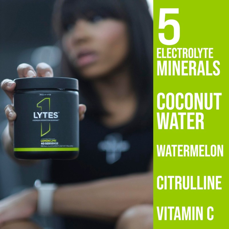 Rule 1 Lytes - Hydration Support Mix Featuring 5 Electrolyte