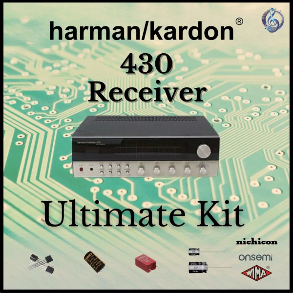 Harman Kardon 430 Ultimate Upgrade Kit Genuine Parts Restoration