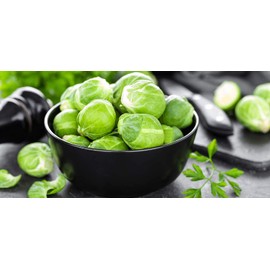 Brussels Sprout Seeds - 200+ Rare Heirloom Brussel Sprout Seeds (Long Island Improved) Yields 50-100 Sprouts per Plant! Guaranteed to Grow