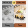 2 Pack Soap Dish Holder, Self-Draining Shampoo Bar Holder for