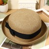 STOBOK Sun Hat, Fashion Women Bowler Hat Women Summer Sun