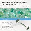 Lapis Vitalis Chi Massage Roller Aventurine, Relaxation, 15 cm, Face