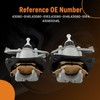 maXpeedingrods 43080-0145 Rear Left Right Brake Calipers & Pads Fit
