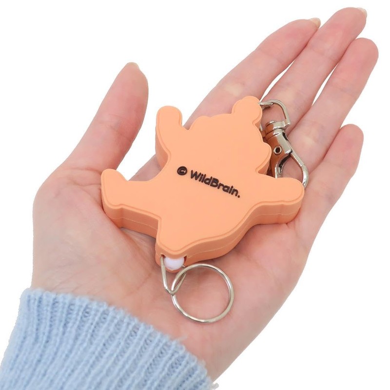 SK Japan Teletubbies Rubber Reel KH Key Chain, red