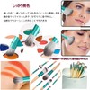 Derpilo Makeup Brushes Set of 10 Makeup Brushes with Makeup