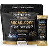 HRDWRK Electrolytes Powder Packets with Magnesium, Potassium Sodium, Keto Hydration
