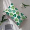 Ogiselestyle Lucky Clover St Patricks Day Throw Pillow Cover, 12
