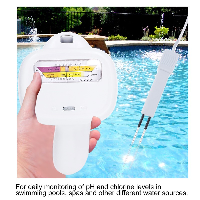 2 In 1 Chlorine PH Meter PC 102 Swimming Pool